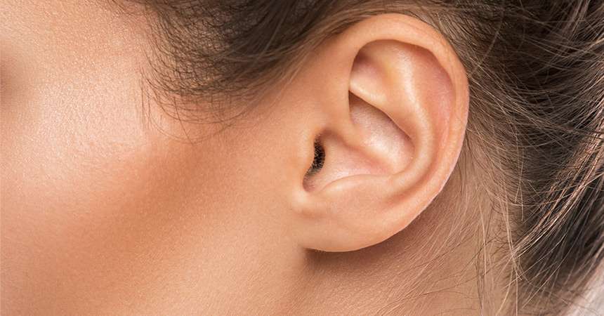 The ear surgery begins with an incision just behind the ear, in the natural fold where the ear is joined to the head. Dr. Waldman | Lexington, KY
